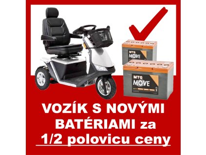 Batérie za polovicu maly