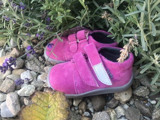 Beda Barefoot Rebecca (kotníkové, s membránou) - dětská celoroční obuv