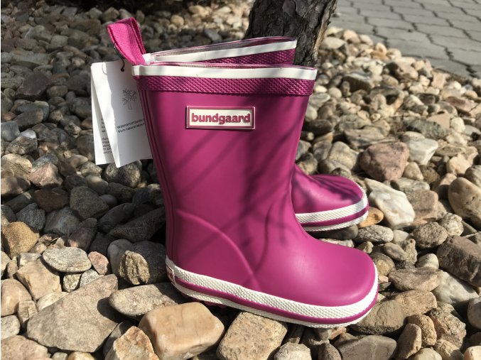 Bundgaard Classic Rubber Boots (růžové) - dětské holínky