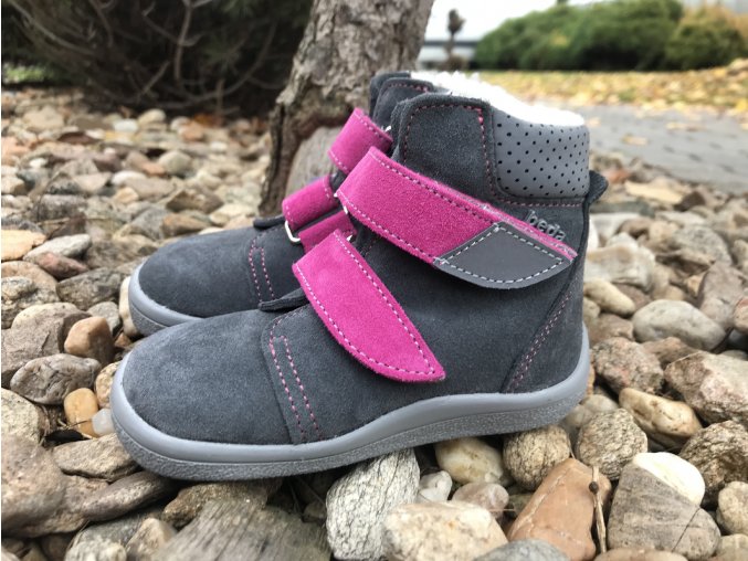 Beda Barefoot Isabel (s membránou) - dětská zimní obuv