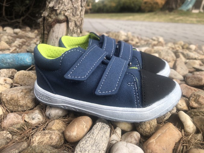 Jonap Barefoot model B16/mfv (tmavě modrá) - dětská celoroční obuv