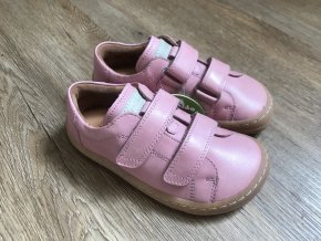 Froddo barefoot G3130148-6 (růžové) - kožená dětská celoroční obuv