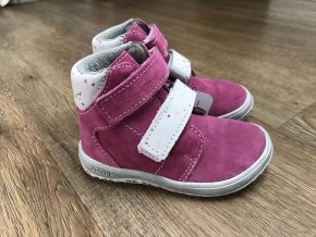 Jonap Barefoot model B2/SV růžová - dětská celoroční obuv