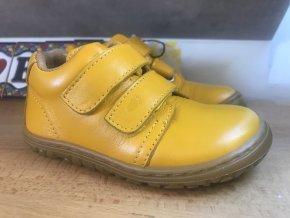 Lurchi Noah Yellow - kožená dětská celoroční obuv