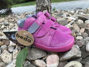 Beda Barefoot Janette (s membránou, zúžená verze) - dětská celoroční obuv