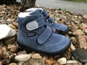 Jonap Barefoot B5/S (modrá) - dětská zimní obuv