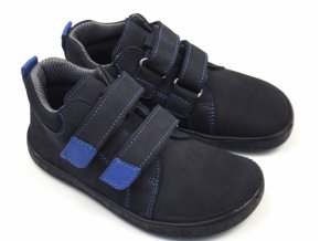 Ef barefoot Leon (navy blue cornflo) - dětská celoroční obuv