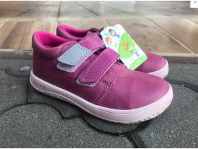 Jonap Barefoot model B1/MV SLIM růžová - dětská celoroční obuv