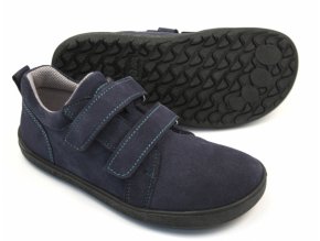 Ef barefoot Rico (navy blue) - dětská celoroční obuv