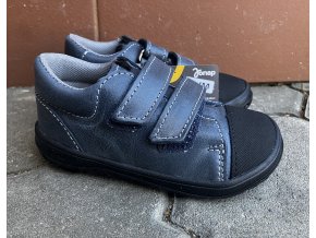 Jonap Barefoot model B16 SLIM (modrá) - dětská celoroční obuv