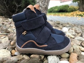 Froddo barefoot G3160189  (modré) - dětská zimní obuv