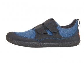 Sole Runner Puck modrá/černá - dětská celoroční obuv