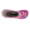 KOEL4Kids Wellie Bare Flowers - dětské barefoot holínky