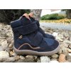 Froddo barefoot G3160189  (modré) - dětská zimní obuv