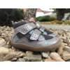 Froddo barefoot G3110203-7 (stříbrně-šedé) - dětská zimní obuv