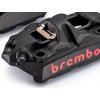 BREMBO brzdové třmeny  RADIAL M4 MONOBLOCK titanium/black 108 mm