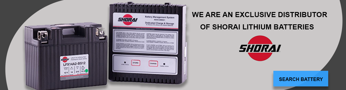 Shorai battery - searh battery online