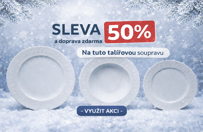 Akce, talířová souprava