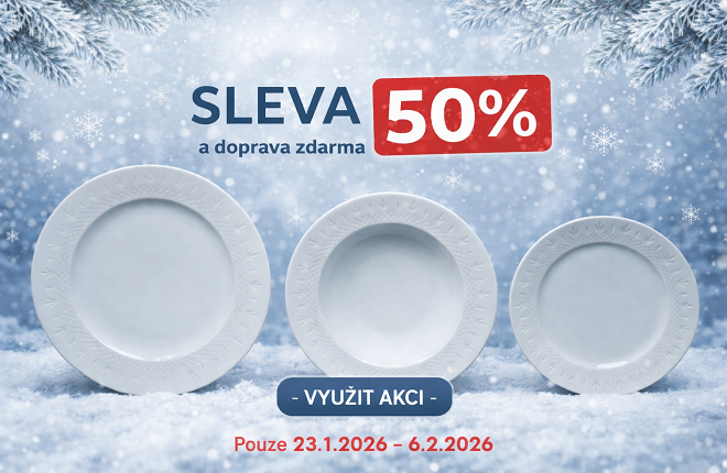 Akce, talířová souprava