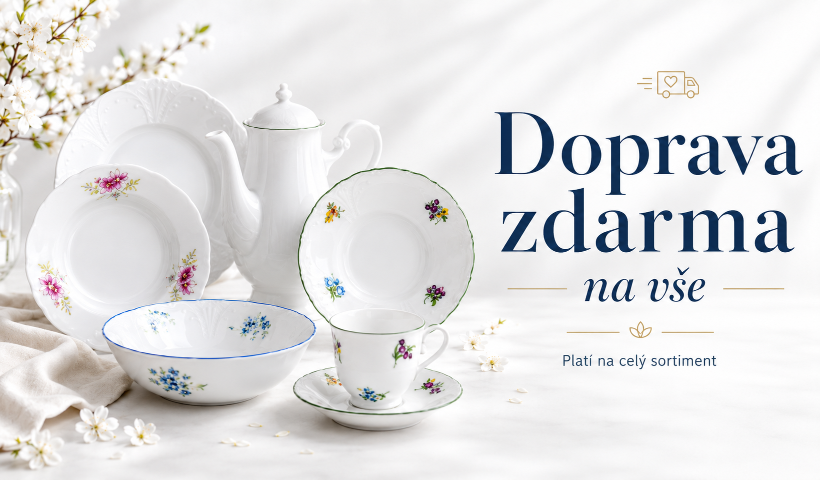 Doprava zdarma na celý sortiment
