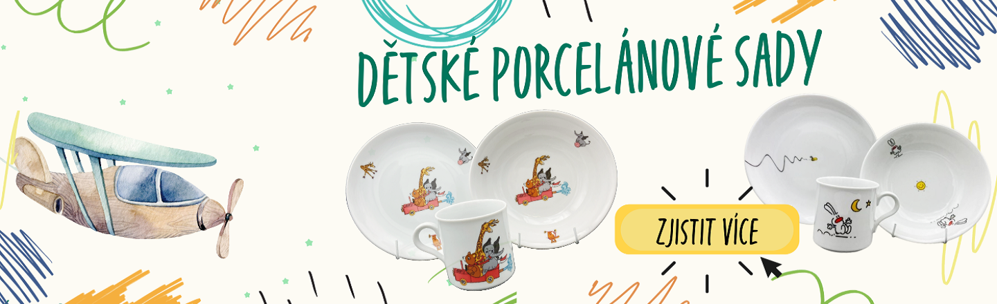 Dětské porcelánové sady