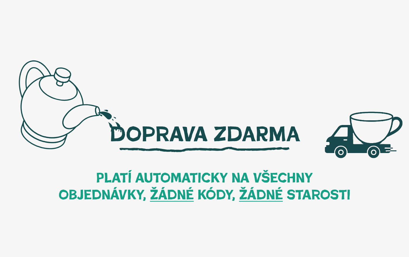 Doprava zdarma na veškerý sortiment