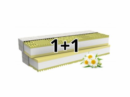 ortopedicka matrace camomillo comfort s pametovou penou a hermankem