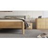 Postel Zara s čalouněným čelem 03