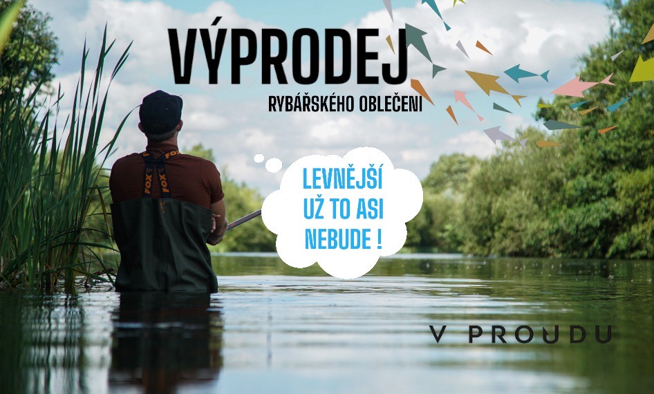 Výprodej rybářského oblečení