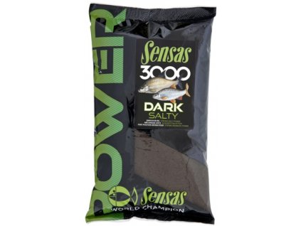 Sensas - 3000 Power Dark Salty 1kg