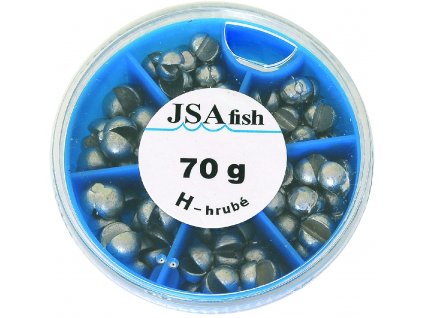 JSAfish - Sada broků hrubost: broky jemné