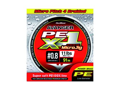 Formax - Pletená šňůra Avenger micro jig DG 91 m