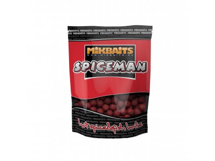 Mikbaits - Spiceman boilie  Kořeněná játra