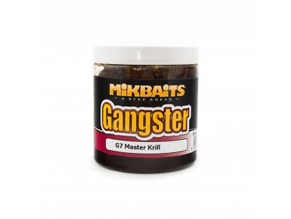 Mikbaits - Gangster boilie v dipu 250ml - G7 Master Krill