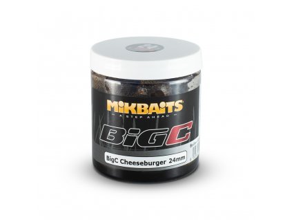 Mikbaits - BiG boilie v dipu 250ml BigC Cheeseburger