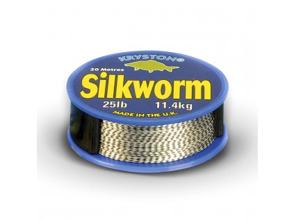 Kryston - Pletená šňůrka Silkworm 15lb 20m