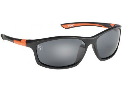 csn043 fox collection black orange frame grey lense