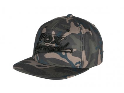 camo fox int snapback cap main