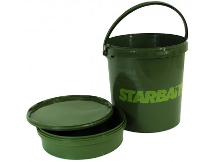 Starbaits - Kbelík set Bucket 21L (kbelík+vanička+víko)