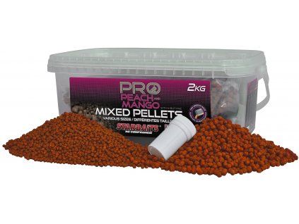 Starbaits - Probiotic Peach & Mango  Pelety 2Kg mix