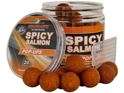 Starbaits - Spicy Salmon Boilie plovoucí 80g 20mm