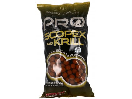 Starbaits - Probiotic  Scopex & Krill  Boilie potápivé