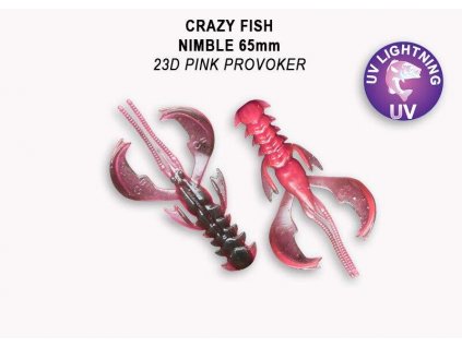 Crazy Fish - Nimble 6,5cm 7 ks