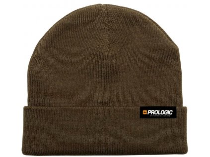 prologic cepice fold up knit beanie one size rifle green