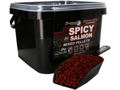 Starbaits - Spicy Salmon Pelety Mixed 2kg