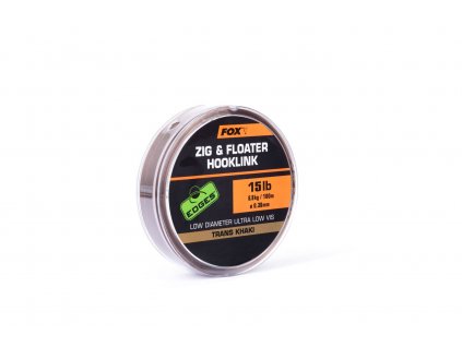 edges zig floater hooklink 15lb main angle