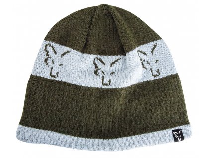 cpr992 fox green silver beanie