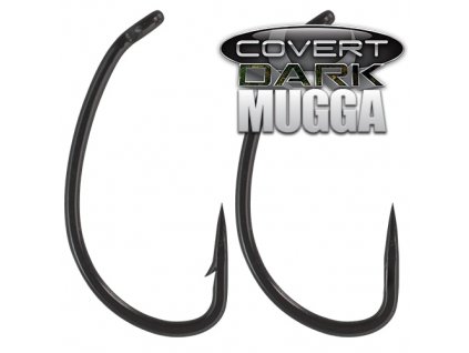 Gardner - Kaprové Háčky Covert Dark Mugga Hook Barbed - micro protihrot