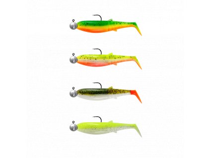 Savage gear - CANNIBAL SHAD  MIX 4+4PC