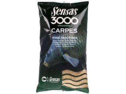 Sensas - Krmení 3000 Carpes Fine Mouture (kapr-jemný) 1kg